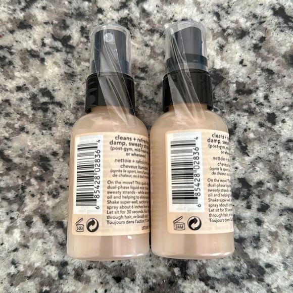 NWT Bumble & Bumble Post Workout Dry Shampoo Mist 2 Pack Travel Size - Picture 2 of 3